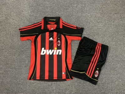 06-07 kid home AC MILAN jersey